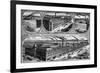 The Factories of the Singer Manufacturing Company, C1880-null-Framed Giclee Print