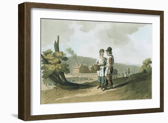 The Factory Children, 1814-George Walker-Framed Giclee Print