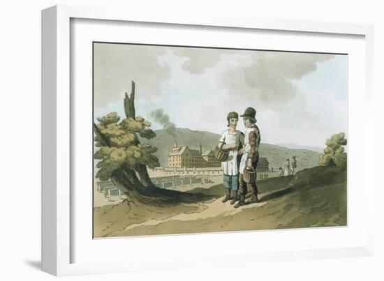 The Factory Children, 1814-George Walker-Framed Giclee Print