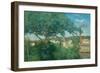 The Factory Village, 1897 (Oil on Canvas)-Julian Alden Weir-Framed Giclee Print