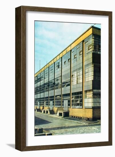 The Fagus Shoe Factory, designed by Walter Gropius-null-Framed Giclee Print
