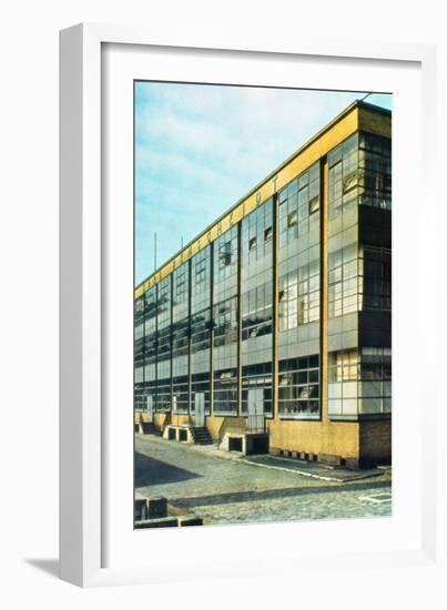 The Fagus Shoe Factory, designed by Walter Gropius-null-Framed Giclee Print