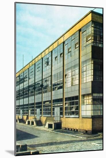 The Fagus Shoe Factory, designed by Walter Gropius-null-Mounted Giclee Print