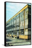 The Fagus Shoe Factory, designed by Walter Gropius-null-Framed Stretched Canvas