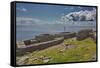 The Fahan group of beehive huts, on the southwest coast of the Dingle Peninsula, near Slea Head, Co-Nigel Hicks-Framed Stretched Canvas