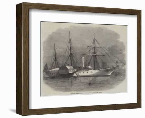 The Faid Gihaad, Yacht of the Viceroy of Egypt-Edwin Weedon-Framed Giclee Print