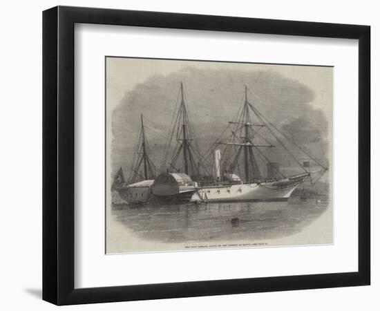 The Faid Gihaad, Yacht of the Viceroy of Egypt-Edwin Weedon-Framed Giclee Print