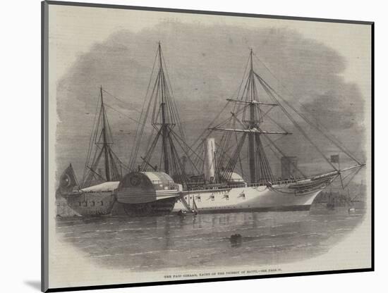 The Faid Gihaad, Yacht of the Viceroy of Egypt-Edwin Weedon-Mounted Giclee Print