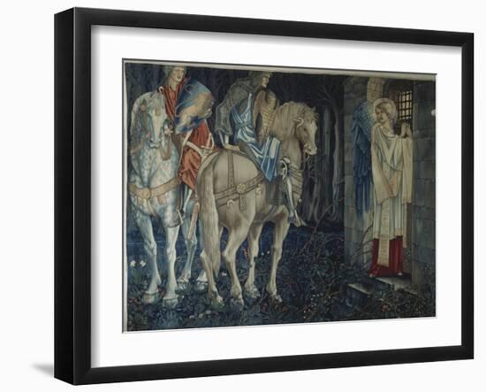 The Failure of Sir Gawain and Sir Ewain to Achieve the Holy Grail, 1893-95-Edward Burne-Jones-Framed Giclee Print