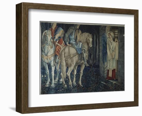 The Failure of Sir Gawain and Sir Ewain to Achieve the Holy Grail, 1893-95-Edward Burne-Jones-Framed Giclee Print