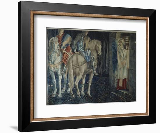 The Failure of Sir Gawain and Sir Ewain to Achieve the Holy Grail, 1893-95-Edward Burne-Jones-Framed Giclee Print