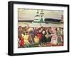 The Fair, 1906-Boris Kustodiyev-Framed Giclee Print