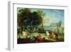 The Fair at Bezons-Francois Octavien-Framed Giclee Print