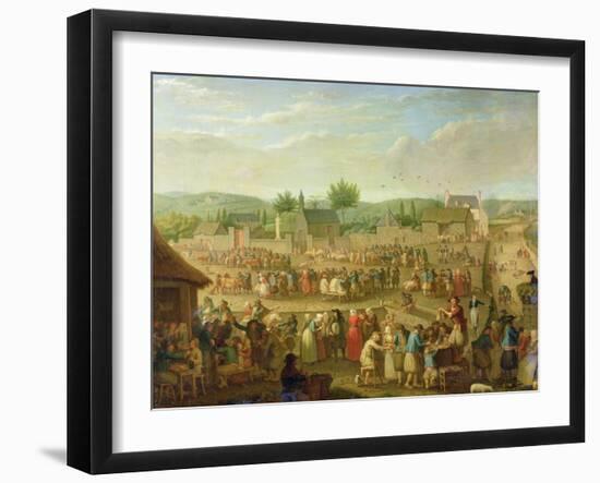 The Fair at Quimper, 1810-Olivier Perrin-Framed Giclee Print