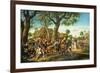 The Fair at Warmond-Jan Havicksz. Steen-Framed Giclee Print