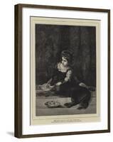 The Fair Beauty and the Dark One-James Archer-Framed Giclee Print