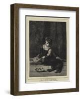 The Fair Beauty and the Dark One-James Archer-Framed Giclee Print