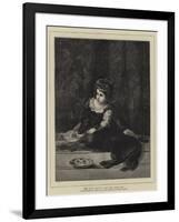 The Fair Beauty and the Dark One-James Archer-Framed Giclee Print