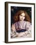 The Fair Conchologist-Alfred Walter Bayes-Framed Giclee Print