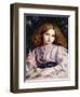 The Fair Conchologist-Alfred Walter Bayes-Framed Giclee Print
