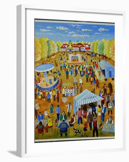 The Fair from My Childhood, 1999-Radi Nedelchev-Framed Giclee Print