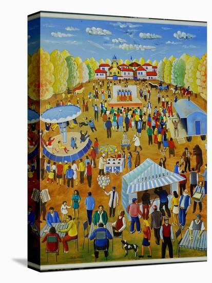 The Fair from My Childhood, 1999-Radi Nedelchev-Stretched Canvas