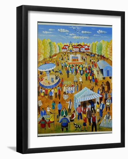 The Fair from My Childhood, 1999-Radi Nedelchev-Framed Giclee Print