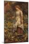 The Fair Gardener, 19th Century-Arthur Hughes-Mounted Giclee Print