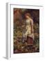 The Fair Gardener-Arthur Hughes-Framed Giclee Print