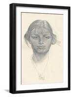 The Fair Girl, C1914. Artist: George Washington Lambert-George Washington Lambert-Framed Giclee Print