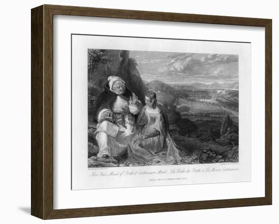 The Fair Maid of Perth and Carthusian Monk, 1845-Peter Lightfoot-Framed Giclee Print
