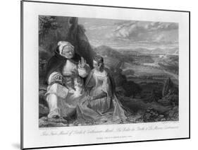 The Fair Maid of Perth and Carthusian Monk, 1845-Peter Lightfoot-Mounted Giclee Print