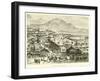 The Fair of Pucara in the Andes-Édouard Riou-Framed Giclee Print