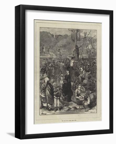 The Fair of St Cloud, Near Paris-Felix Regamey-Framed Giclee Print