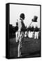 The Fair of the Iron Horse Drum Major-null-Framed Stretched Canvas