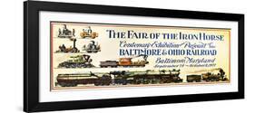 The Fair of the Iron Horse-null-Framed Giclee Print