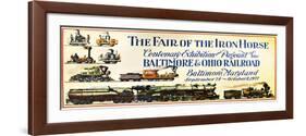 The Fair of the Iron Horse-null-Framed Giclee Print