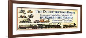 The Fair of the Iron Horse-null-Framed Giclee Print