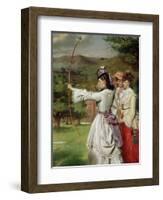 The Fair Toxophilites, 1872-William Powell Frith-Framed Giclee Print