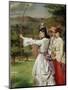 The Fair Toxophilites, 1872-William Powell Frith-Mounted Giclee Print