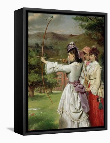 The Fair Toxophilites, 1872-William Powell Frith-Framed Stretched Canvas