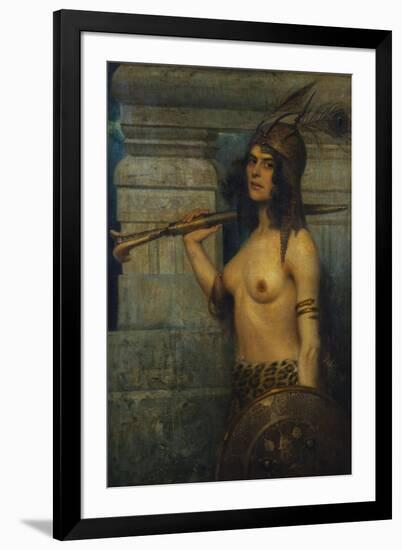 The Fair Warrior-P. Gennino-Framed Giclee Print