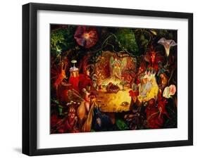 The Fairies' Banquet, 1859-John Anster Fitzgerald-Framed Giclee Print