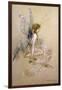 The Fairies Came Flying in at the Window and Brought Her Such a Pretty Pair of Wings-Warwick Goble-Framed Photographic Print