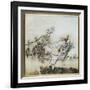 The Fairies Have their Tiff with the Birds, 1906 Illustration for 'Peter Pan in Kensington…-Arthur Rackham-Framed Giclee Print