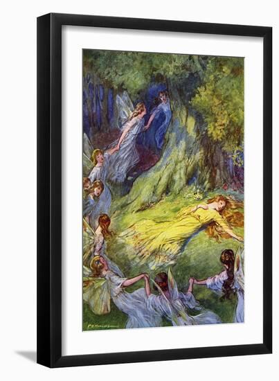 The Fairies Song-PB Hickling-Framed Art Print