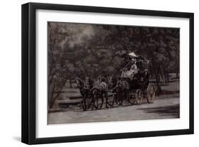 The Fairman Rogers Four-In-Hand (A May Morning in the Park) 1899-Thomas Cowperthwait Eakins-Framed Giclee Print