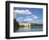 The Fairmont Chateau Lake Louise Hotel, Lake Louise, Banff National Park, UNESCO World Heritage Sit-Martin Child-Framed Photographic Print