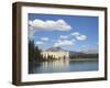 The Fairmont Chateau Lake Louise Hotel, Lake Louise, Banff National Park, UNESCO World Heritage Sit-Martin Child-Framed Photographic Print