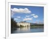 The Fairmont Chateau Lake Louise Hotel, Lake Louise, Banff National Park, UNESCO World Heritage Sit-Martin Child-Framed Photographic Print